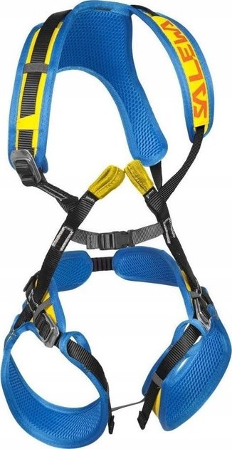 Uprząż wspinaczkowa Salewa Rookie Fb Complete Harness 1748 Niebiesko-żółty (013.003.0884) - obraz 1