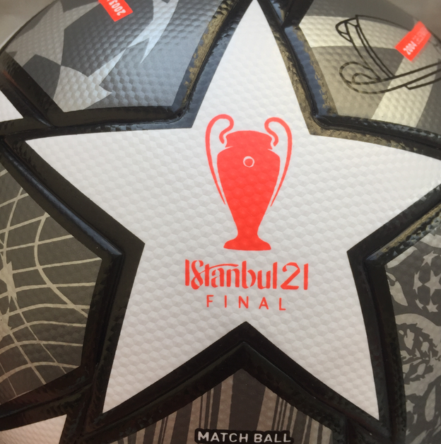 Футбольний м’яч Finale 21 20th Anniversary League GK3468 №5 Біло-сірий (репліка, термошов) - Фото 12 Футбольний м’яч Finale 21 20th Anniversary League GK3468 №5 Біло-сірий (репліка, термошов) - зображення 12