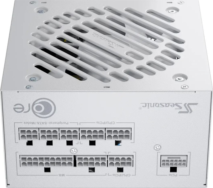Zasilacz Seasonic CORE GX 850W White (SRP-CGX851-A5A32SF-W) - obraz 4