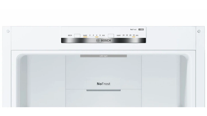 Двокамерний холодильник BOSCH Серія 4 KGN39UW316 - изображение 3