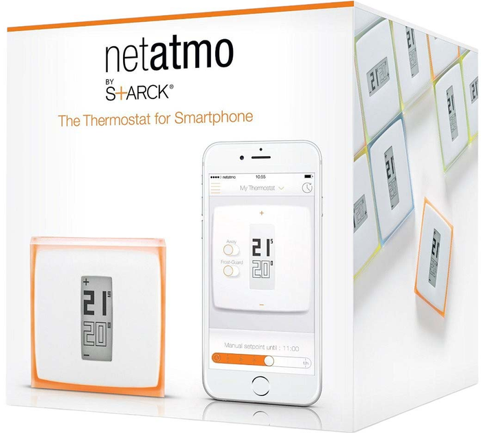 Термостат Netatmo Smart Home Thermostat V2 (3700730500241) - зображення 4