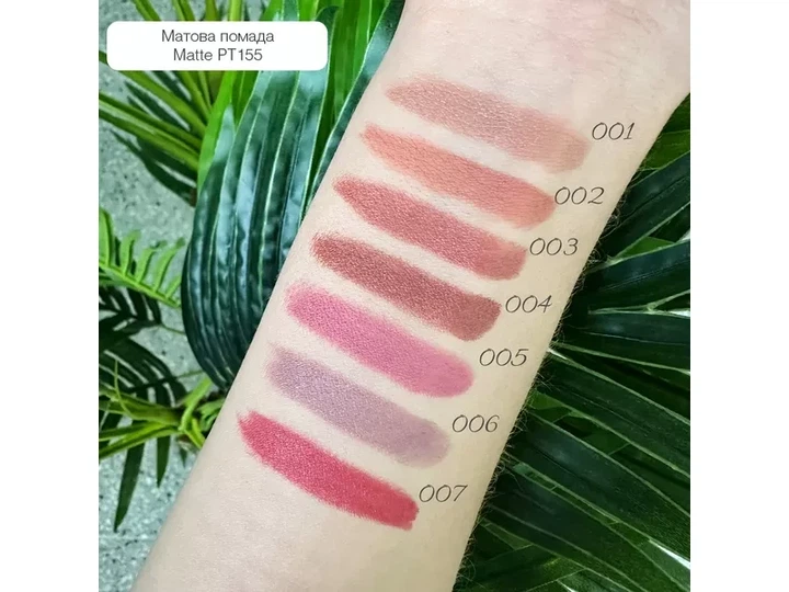 Помада для губ Instyle Matte Lipstick TopFace №005 Pink Petal 4 г - зображення 4