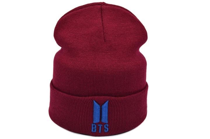 Шапка Hip Hop Shop BTS 55-59 см бордова (H-08118-265) - Фото 1 Шапка Hip Hop Shop BTS 55-59 см бордова (H-08118-265) - зображення 1
