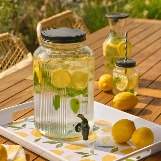 Słoik Zeller Kitchen Essentials z kranikiem szklany 3.9 l (4003368196558) - obraz 4