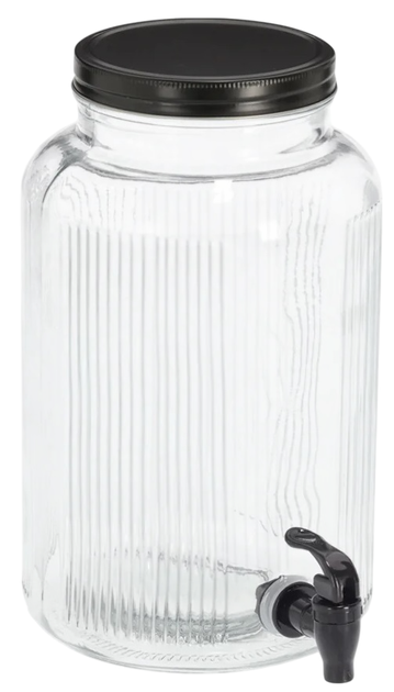 Słoik Zeller Kitchen Essentials z kranikiem szklany 3.9 l (4003368196558) - obraz 1