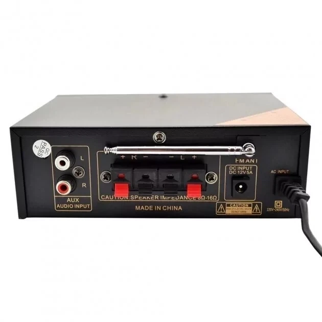 Усилитель для акустики AMP-699 BT UKC с поддержкой Bluetooth аудиоусилитель 4824 - Фото 5 Усилитель для акустики AMP-699 BT UKC с поддержкой Bluetooth аудиоусилитель 4824 - изображение 5
