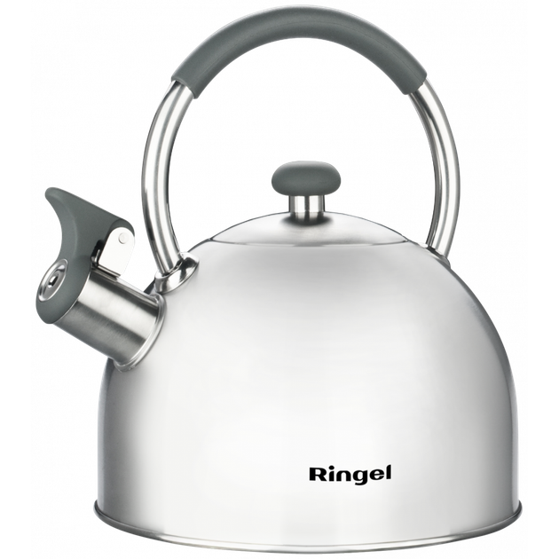 Чайник со свистком RINGEL Grey line RG-1010 (2.5л) - изображение 4