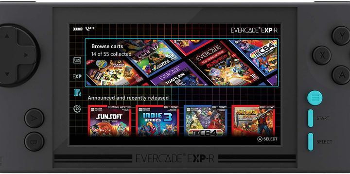 Портативна консоль Evercade EXP-R Black (5060990240577) - зображення 7