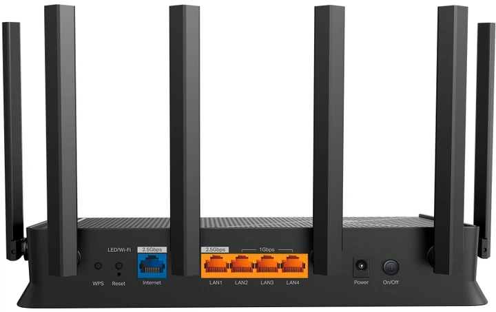 Маршрутизатор TP-LINK Archer BE400 WiFi7 / BE6500 / 2.5Гбіт/с
