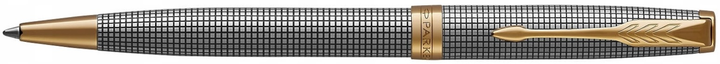 Długopis Parker Sonnet Premium Chiselled Silver GT (88 232) - obraz 2