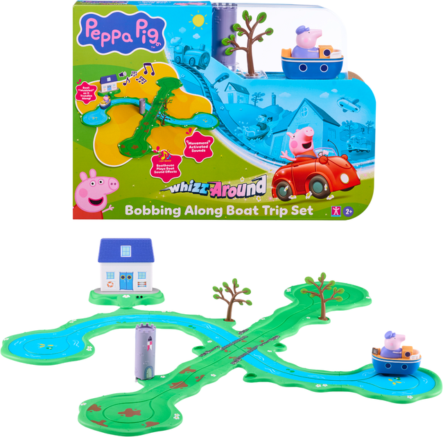 Ігровий набір Peppa Pig з фігурками Поромна станція (5029736083458) - зображення 2