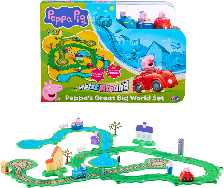 Ігровий набір Peppa Pig з фігурками Великий світ (5029736083472) - зображення 2