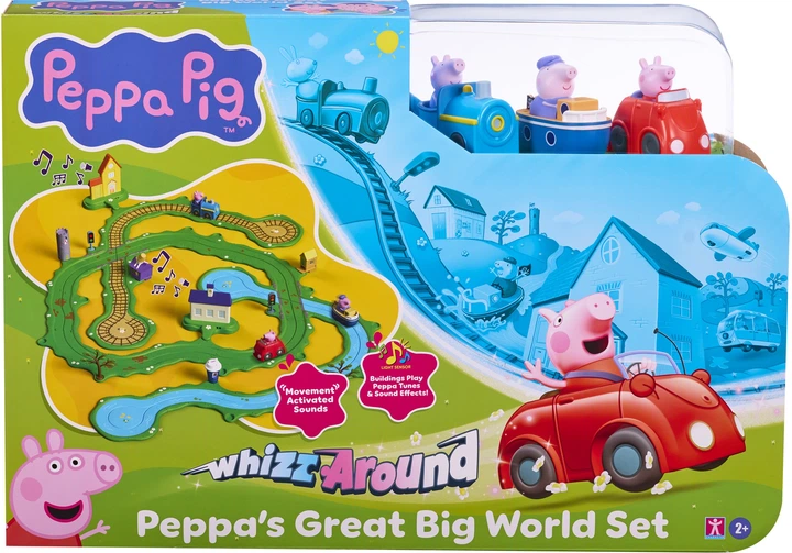 Ігровий набір Peppa Pig з фігурками Великий світ (5029736083472) - зображення 8