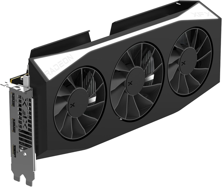 Karta graficzna XFX PCI-Ex Radeon RX 9060 XT 16GB Mercury OC Gaming Edition GDDR6 (128bit) (3320/20000) (HDMI, 2 x DisplayPort) (RX-96TMERCB9) - obraz 2