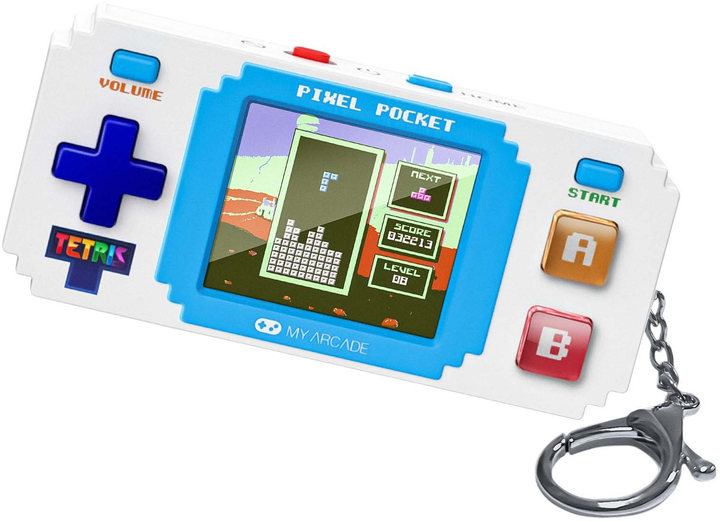 Портативна кишенькова консоль My Arcade Tetris Pixel Pocket (0845620070831) - зображення 1