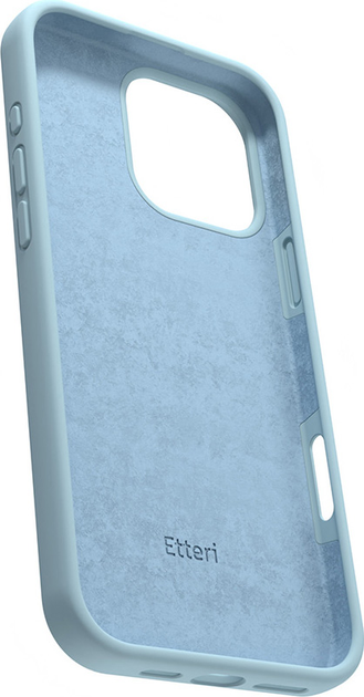 Панель Etteri Silicone Case  для Apple iPhone 16 Pro Light Blue (5900495009777) - зображення 4