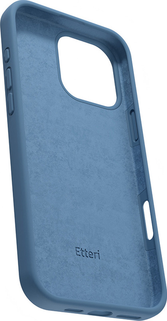 Панель Etteri Silicone Case  для Apple iPhone 16 Pro Dark Blue (5906961951441) - зображення 5