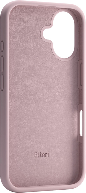 Etui plecki Etteri Silicone Case do Apple iPhone 16 Light Pink (5900495029386) - obraz 2