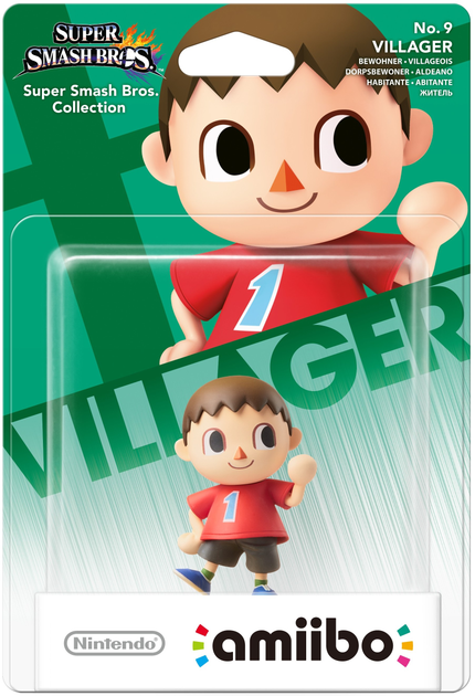 Figurka Nintendo Amiibo Figurine Villager (0045496352448) - obraz 1