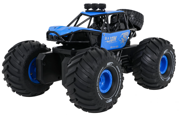 Samochód zdalnie sterowany R/C Pojazd LION Niebieski (5903864971026) - obraz 3