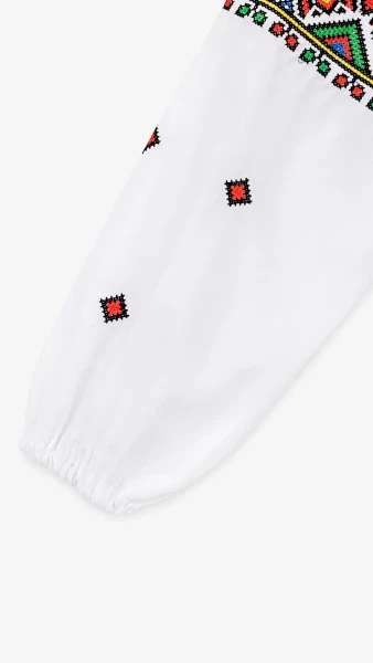 Костюм вышиванка(верх+низ) для девочки РОКСОЛАНА 140 см Бордовый shop (2000902589397) - Фото 4 Костюм вышиванка(верх+низ) для девочки РОКСОЛАНА 140 см Бордовый shop (2000902589397) - изображение 4