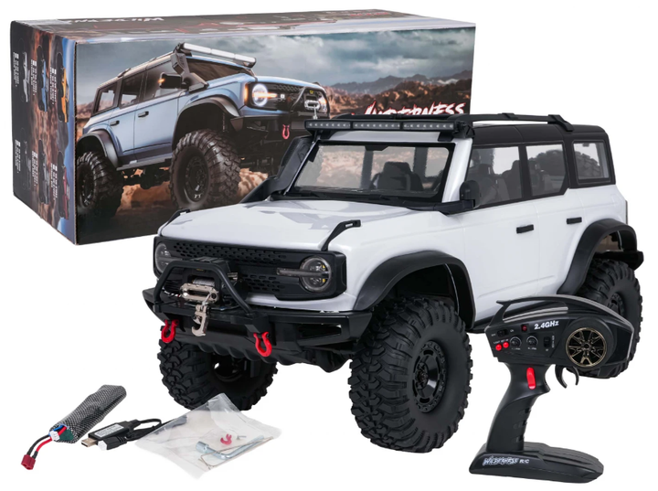 Samochód zdalnie sterowany  R/C WILDERNESS 1:10 Biały (5903864972016) - obraz 1