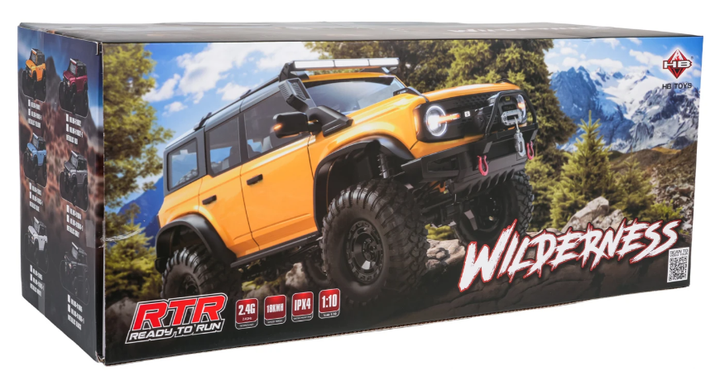 Машинка на радіокеруванні  R/C WILDERNESS 1:10 Чорний (5903864972009) - зображення 8