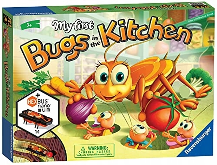 Gra planszowa Ravensburger Moje pierwsze robaki w kuchni (edycja angielska) (4005556205844) - obraz 1