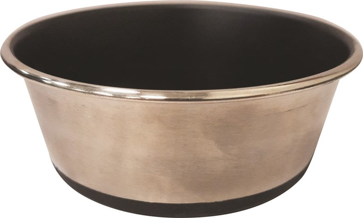Miska metalowa Have a Pet Black/White 1750 ml 258171 (5905546337793) - obraz 1