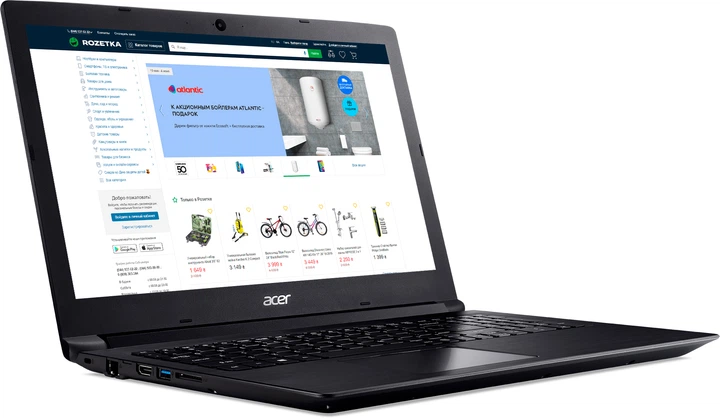 Ноутбук Acer Aspire 3 A315-53G (NX.H18EU.031) Obsidian Black