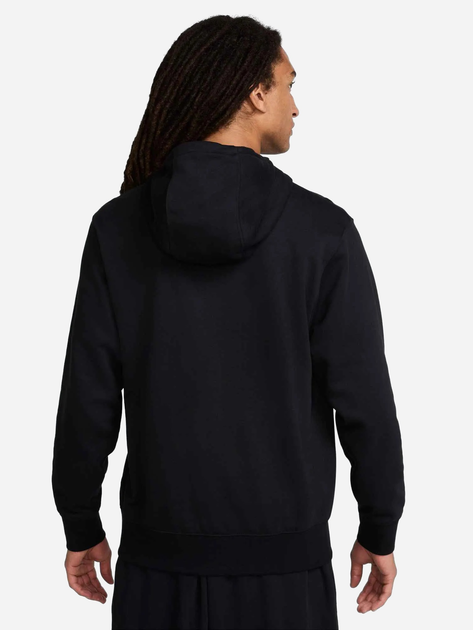 Bluza męska z kapturem Nike M Nk Club Ft Po Hoodie FN3866-010 M Czarna (197593321633) - obraz 2