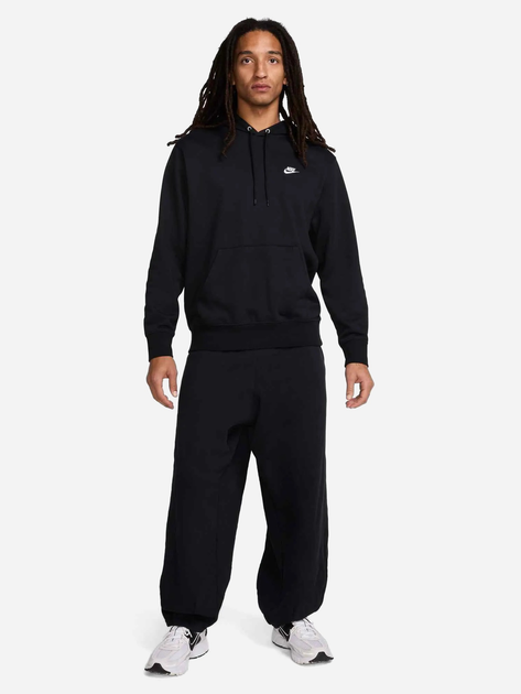 Bluza męska z kapturem Nike M Nk Club Ft Po Hoodie FN3866-010 M Czarna (197593321633) - obraz 3