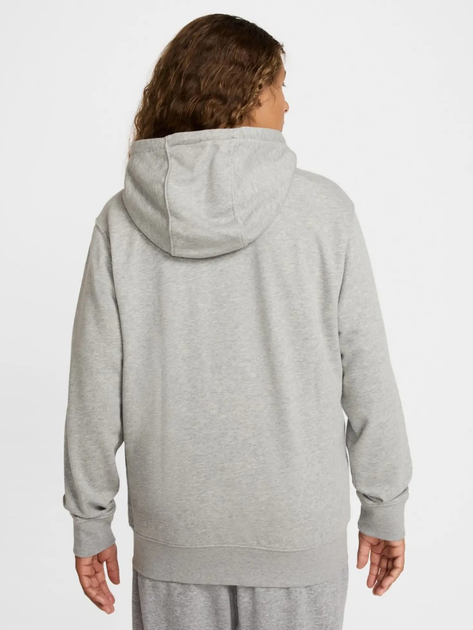 Толстовка на блискавці чоловіча Nike M Nk Club Ft Fz Hoodie FN3884-063 XL Сіра (197593322814) - зображення 2