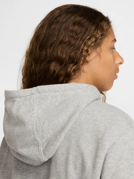 Толстовка на блискавці чоловіча Nike M Nk Club Ft Fz Hoodie FN3884-063 XL Сіра (197593322814) - зображення 5