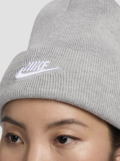 Czapka beanie Nike U Nk Peak Beanie Tc Fut F24 L HF0186-063 Szara (197599679899) - obraz 4