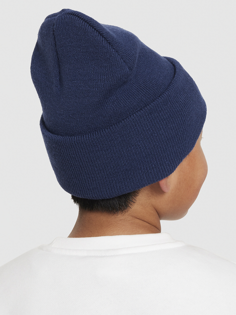 Czapka dziecięca beanie Nike K Nk Peak Beanie Tc Fut HF5498-410 Granatowa (197596899740) - obraz 2