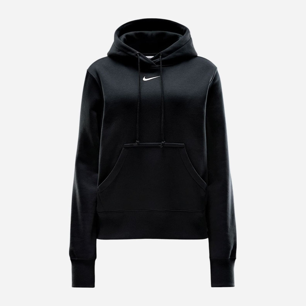 Bluza damska z kapturem ocieplana Nike W Nsw Phnx Flc Std Po Hoodie HF6839-010 XS Czarna (197596233247) - obraz 8