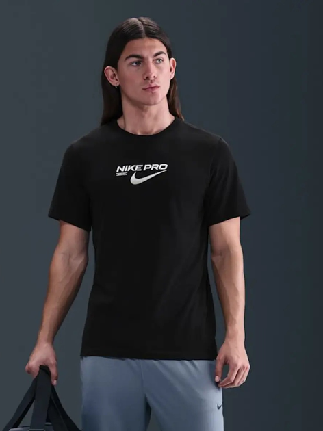 Koszulka męska długa Nike M Nk Df Tee Pro Training HV4131-010 XL Czarna (198481054596) - obraz 1