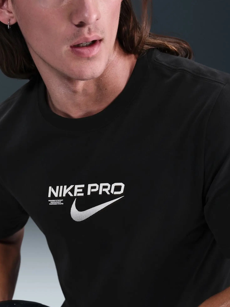 Koszulka męska długa Nike M Nk Df Tee Pro Training HV4131-010 XL Czarna (198481054596) - obraz 7