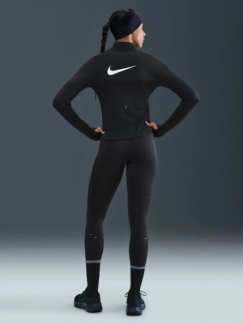 Legginsy sportowe damskie Nike W Nk Df Tempo Hr 7/8 Tght HV8170-010 M Czarne (198484803818) - obraz 4