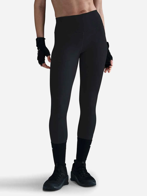 Legginsy sportowe damskie Nike W Nk Df One Hr Tight Wt IB9382-010 M Czarne (197863407135) - obraz 1