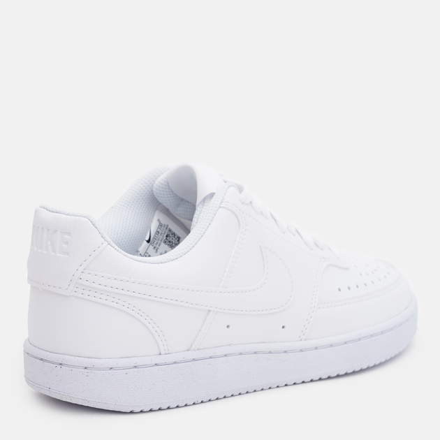 Жіночі кеди низькі Nike W Court Vision Lo Nn DH3158-100 44 (11.5US) 28.5 см Білі (195237031931) - зображення 5