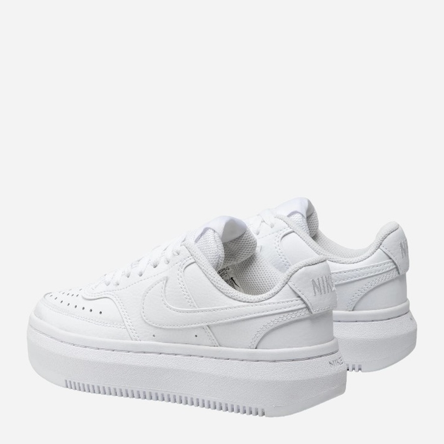 Sneakersy damskie na platformie Nike Court Vision Alta Ltr DM0113-100 40.5 (9US) Białe (195237045242) - obraz 3