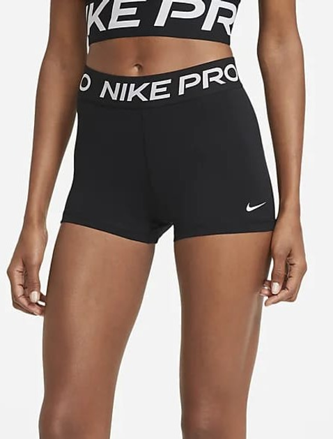 Спортивні шорти жіночі Nike W Np 365 Short 3In CZ9857-010 M Чорні (194499513520) - зображення 1