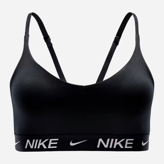 Top sportowy damski Nike W Nk Df Indy Lgt Spt Bra FD1062-011 M Czarny (197595463034) - obraz 8