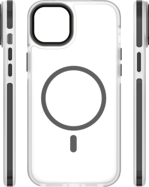 Панель Etteri Icy Mag для Apple iPhone 15 Black/Transparent (5907504560083) - зображення 4