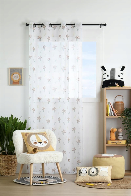 Zasłona Stof Coquin Palmy 140 x 260 cm (3665269329872) - obraz 3