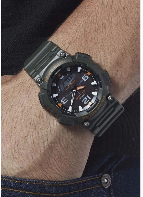 Мужские часы CASIO AQ-S810W-3AVDF - изображение 7