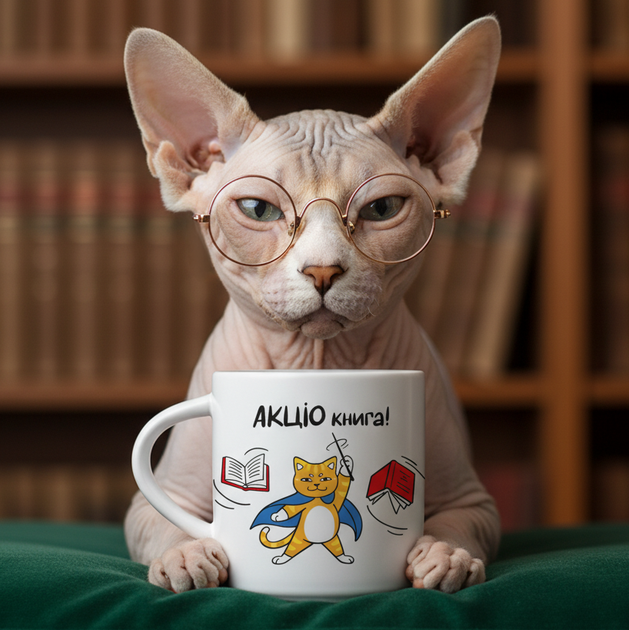 Чашка «АКЦІО книга» - Фото 7 Чашка «АКЦІО книга» - зображення 7