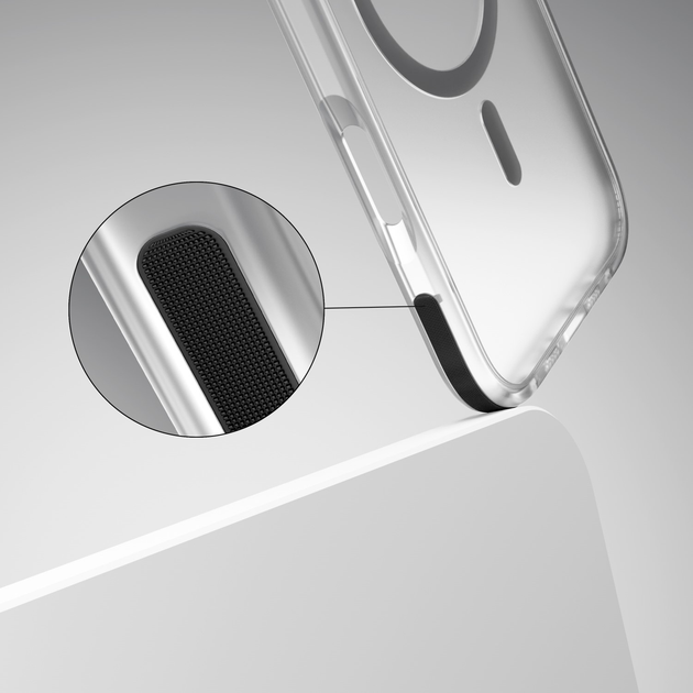 Панель Etteri Icy Mag для Apple iPhone Air Black/Transparent (5907504560373) - зображення 7